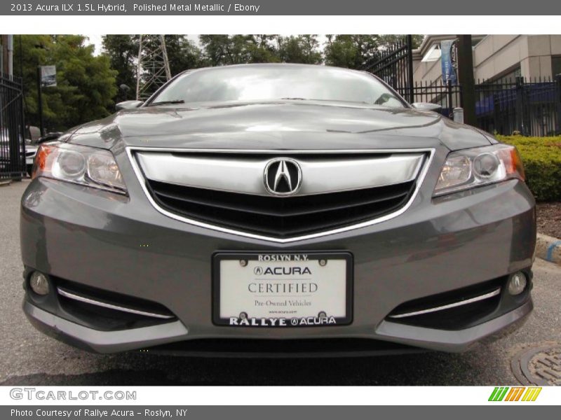 Polished Metal Metallic / Ebony 2013 Acura ILX 1.5L Hybrid