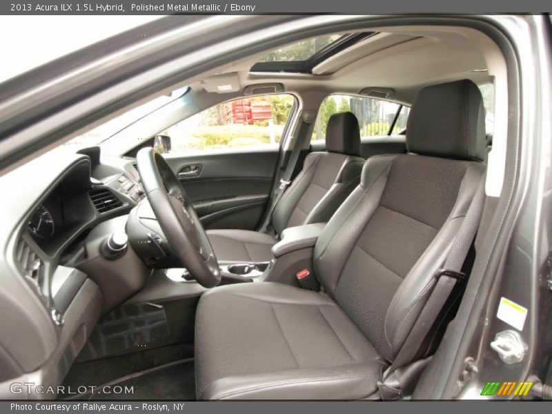 Front Seat of 2013 ILX 1.5L Hybrid