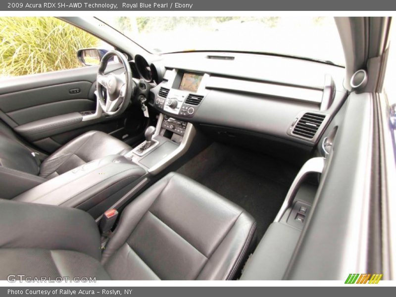 Front Seat of 2009 RDX SH-AWD Technology
