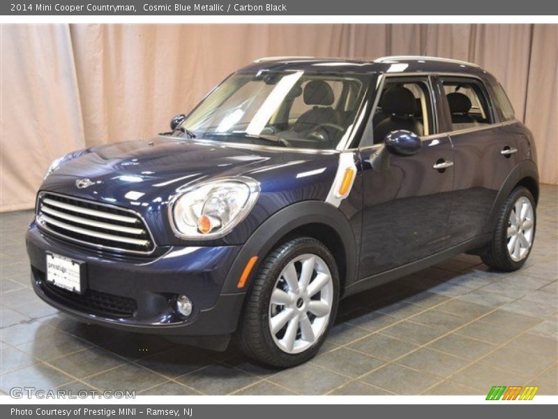 Cosmic Blue Metallic / Carbon Black 2014 Mini Cooper Countryman