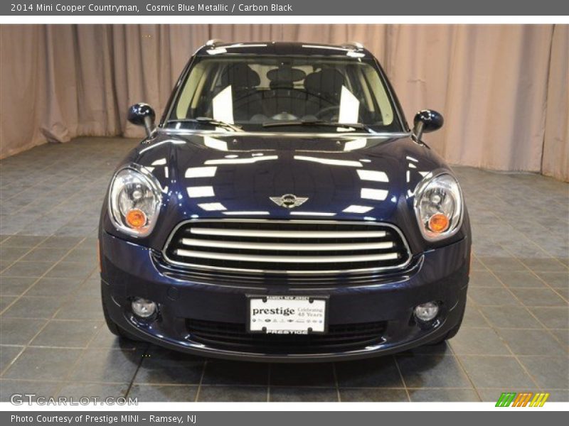 Cosmic Blue Metallic / Carbon Black 2014 Mini Cooper Countryman
