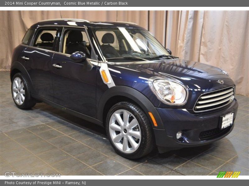 Cosmic Blue Metallic / Carbon Black 2014 Mini Cooper Countryman