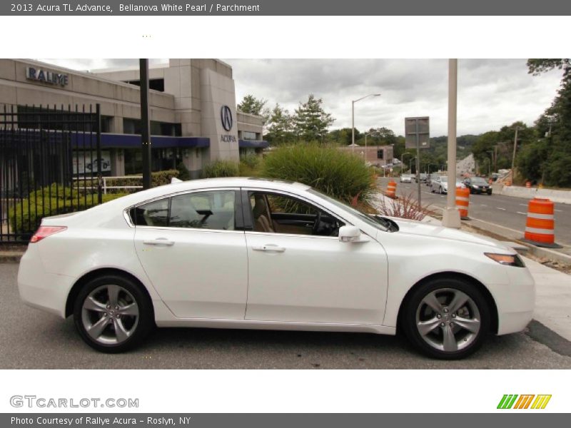 Bellanova White Pearl / Parchment 2013 Acura TL Advance