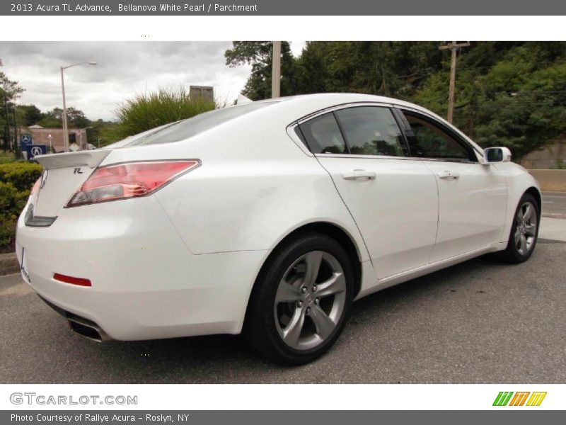 Bellanova White Pearl / Parchment 2013 Acura TL Advance