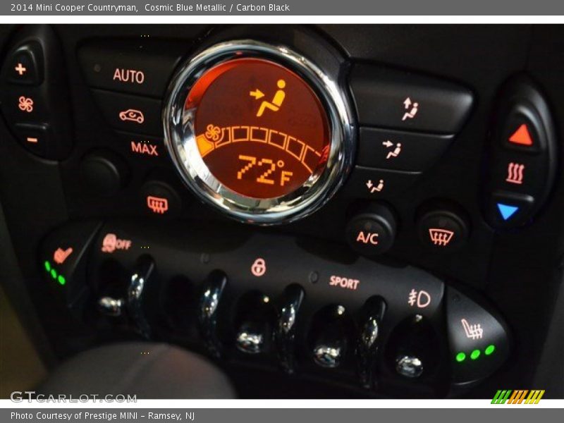 Cosmic Blue Metallic / Carbon Black 2014 Mini Cooper Countryman