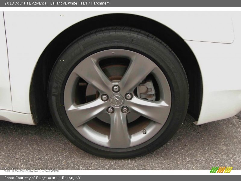 Bellanova White Pearl / Parchment 2013 Acura TL Advance