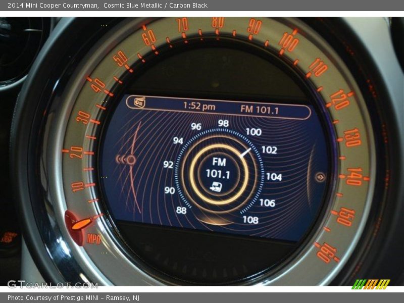 Cosmic Blue Metallic / Carbon Black 2014 Mini Cooper Countryman