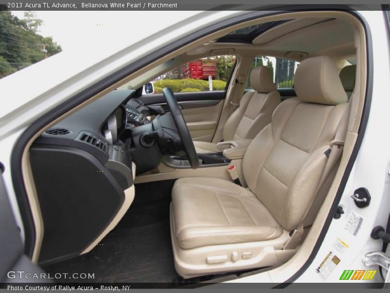 Bellanova White Pearl / Parchment 2013 Acura TL Advance