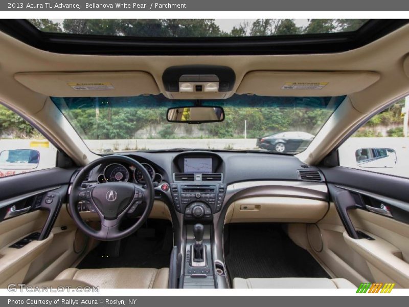 Bellanova White Pearl / Parchment 2013 Acura TL Advance