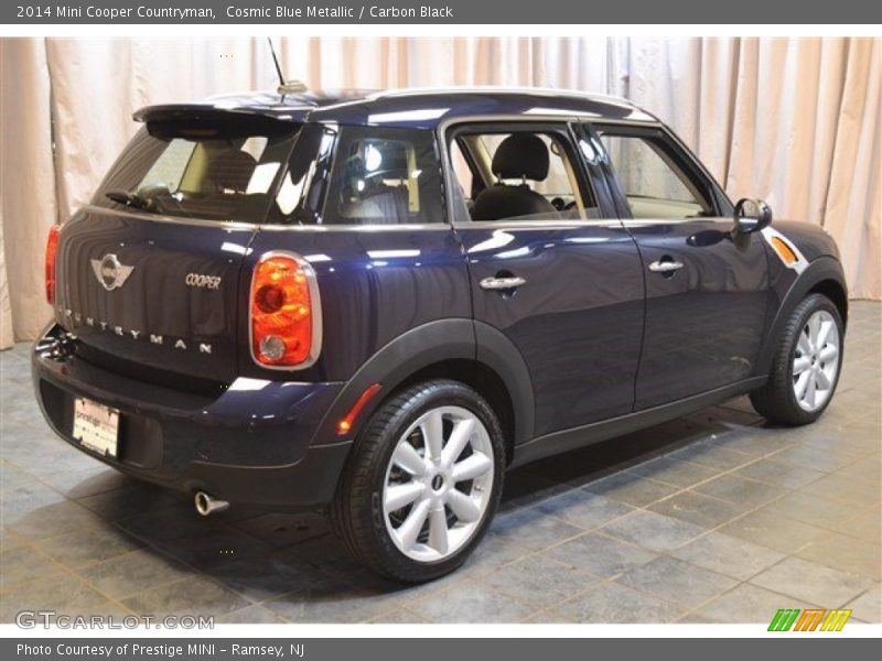 Cosmic Blue Metallic / Carbon Black 2014 Mini Cooper Countryman