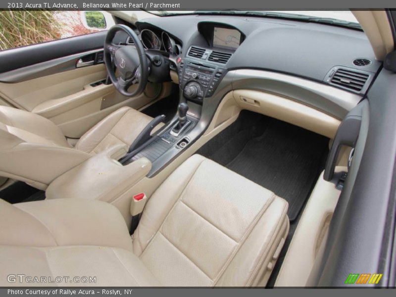 Bellanova White Pearl / Parchment 2013 Acura TL Advance