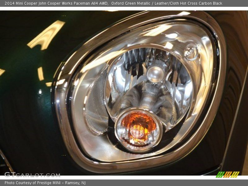 Oxford Green Metallic / Leather/Cloth Hot Cross Carbon Black 2014 Mini Cooper John Cooper Works Paceman All4 AWD