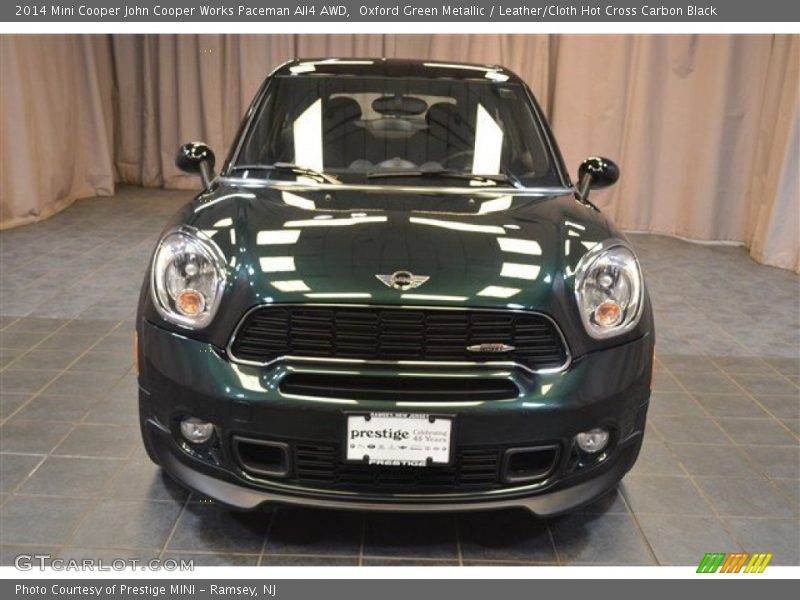 Oxford Green Metallic / Leather/Cloth Hot Cross Carbon Black 2014 Mini Cooper John Cooper Works Paceman All4 AWD