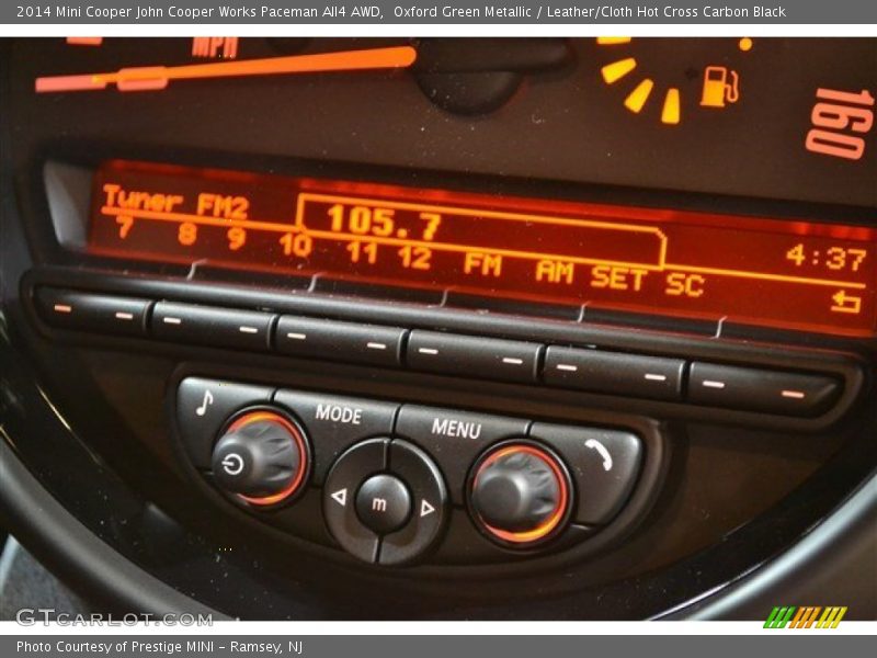 Oxford Green Metallic / Leather/Cloth Hot Cross Carbon Black 2014 Mini Cooper John Cooper Works Paceman All4 AWD