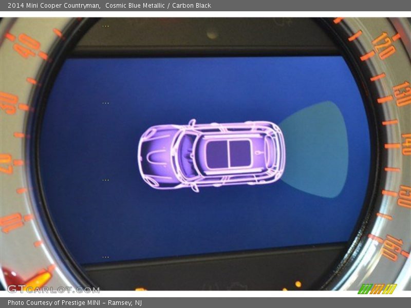 Cosmic Blue Metallic / Carbon Black 2014 Mini Cooper Countryman