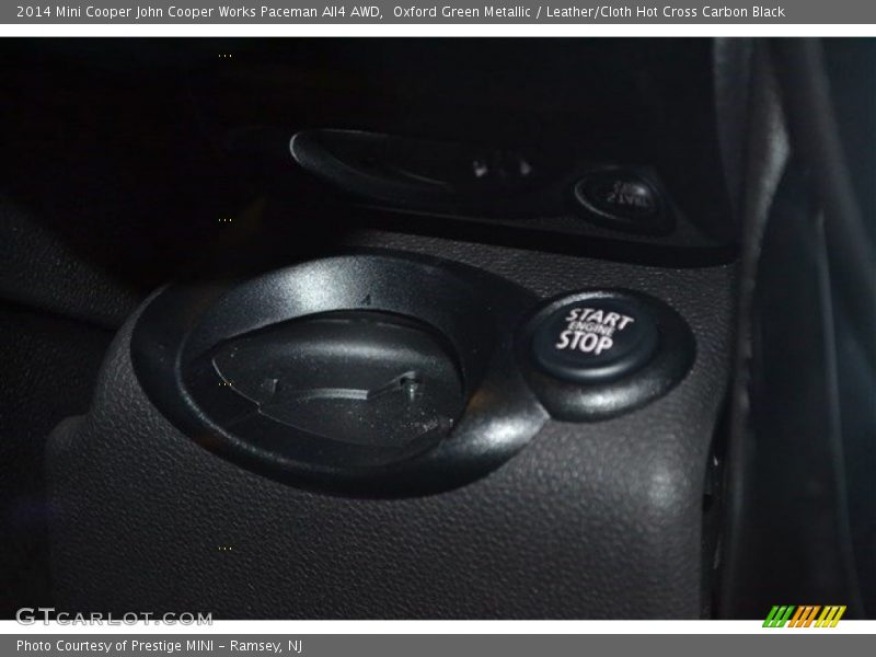 Oxford Green Metallic / Leather/Cloth Hot Cross Carbon Black 2014 Mini Cooper John Cooper Works Paceman All4 AWD