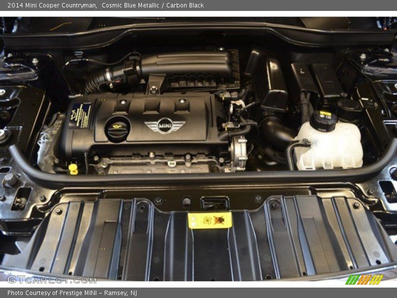 Cosmic Blue Metallic / Carbon Black 2014 Mini Cooper Countryman