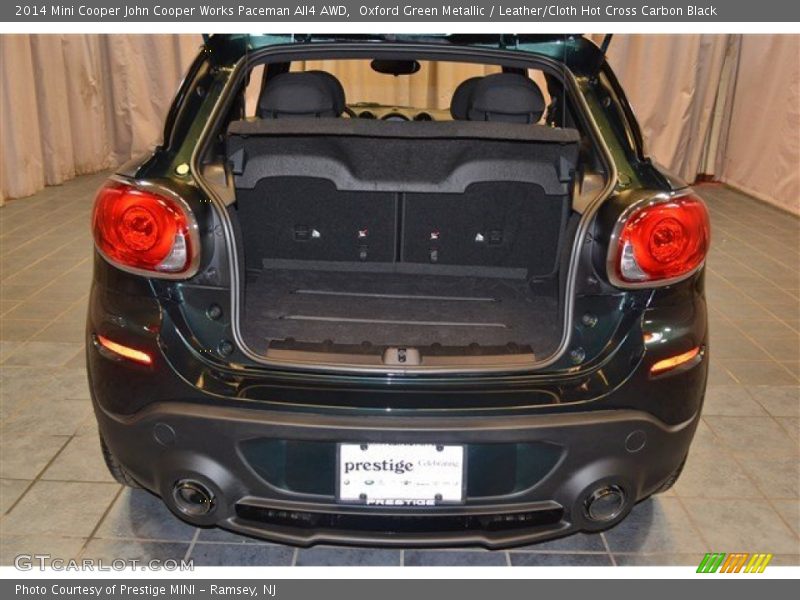 Oxford Green Metallic / Leather/Cloth Hot Cross Carbon Black 2014 Mini Cooper John Cooper Works Paceman All4 AWD