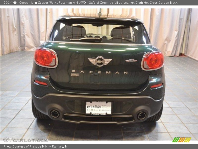 Oxford Green Metallic / Leather/Cloth Hot Cross Carbon Black 2014 Mini Cooper John Cooper Works Paceman All4 AWD