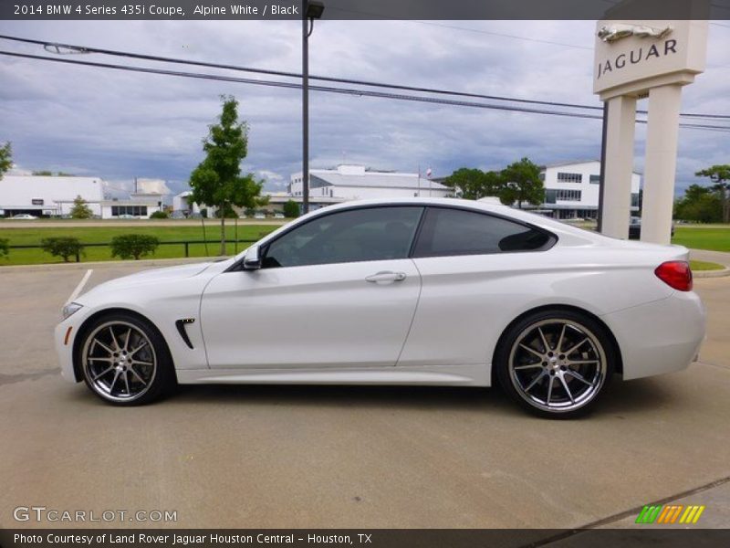 Alpine White / Black 2014 BMW 4 Series 435i Coupe