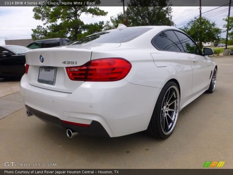 Alpine White / Black 2014 BMW 4 Series 435i Coupe