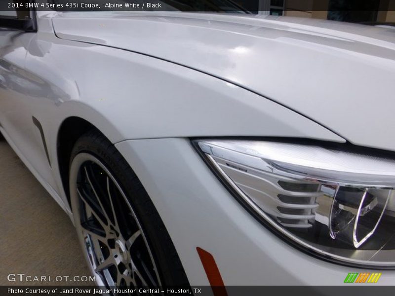 Alpine White / Black 2014 BMW 4 Series 435i Coupe
