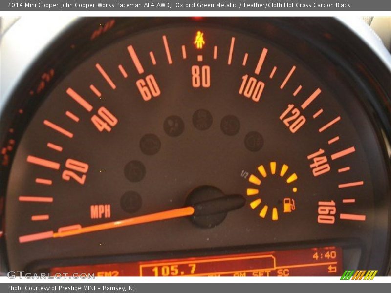 Oxford Green Metallic / Leather/Cloth Hot Cross Carbon Black 2014 Mini Cooper John Cooper Works Paceman All4 AWD