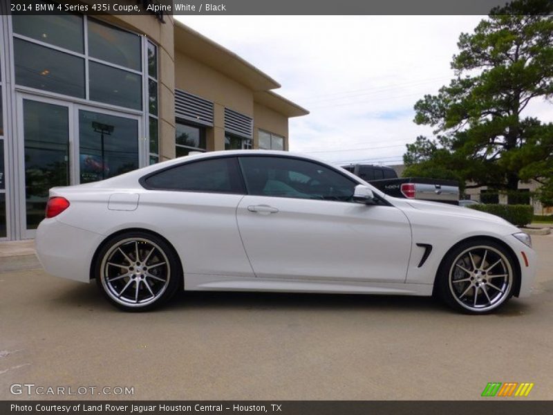 Alpine White / Black 2014 BMW 4 Series 435i Coupe