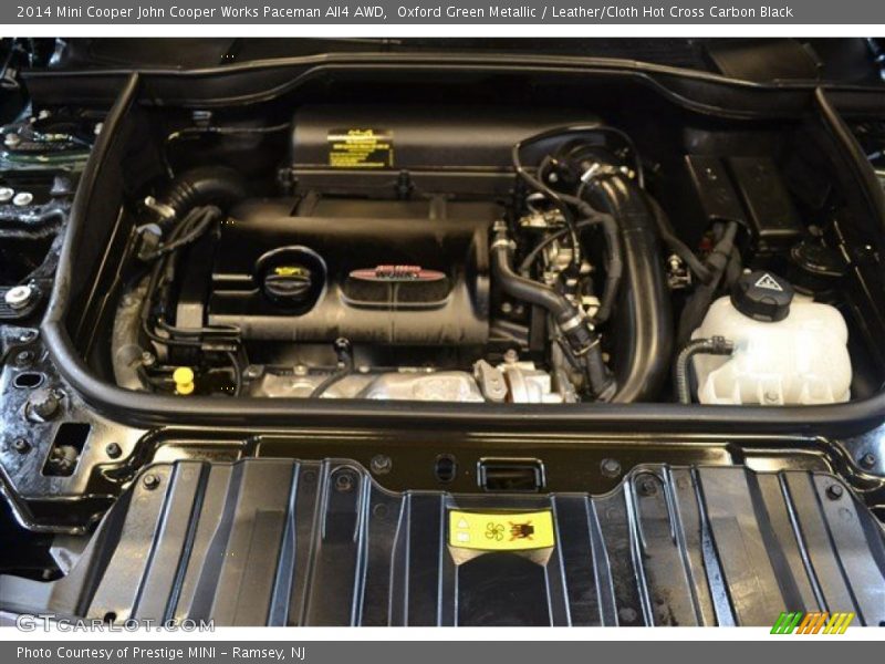 Oxford Green Metallic / Leather/Cloth Hot Cross Carbon Black 2014 Mini Cooper John Cooper Works Paceman All4 AWD