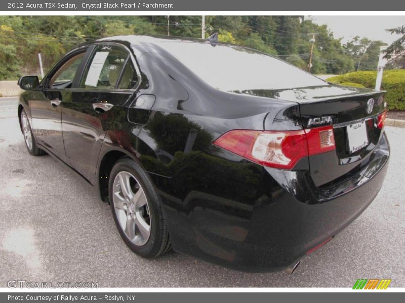 Crystal Black Pearl / Parchment 2012 Acura TSX Sedan