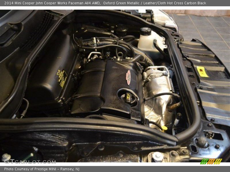 Oxford Green Metallic / Leather/Cloth Hot Cross Carbon Black 2014 Mini Cooper John Cooper Works Paceman All4 AWD