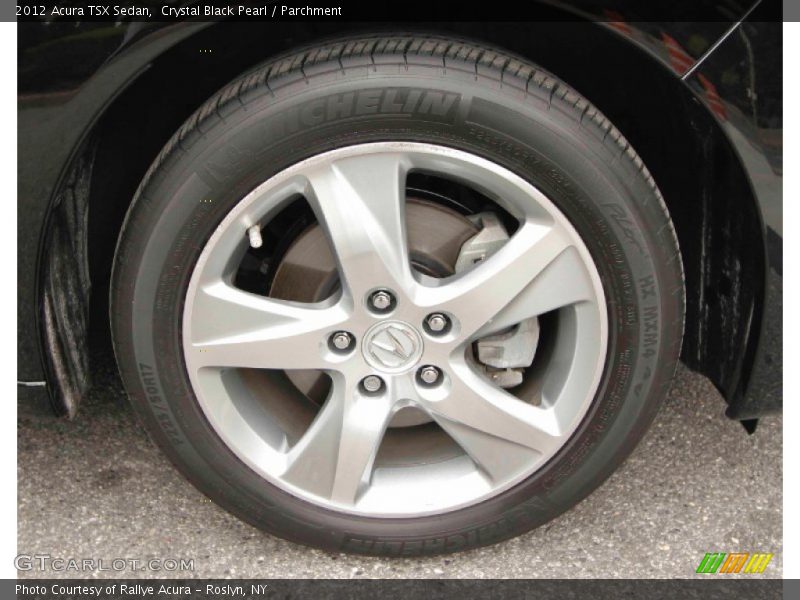 Crystal Black Pearl / Parchment 2012 Acura TSX Sedan