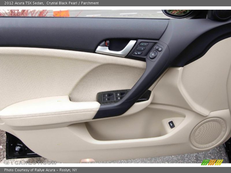 Crystal Black Pearl / Parchment 2012 Acura TSX Sedan