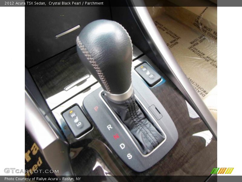 Crystal Black Pearl / Parchment 2012 Acura TSX Sedan
