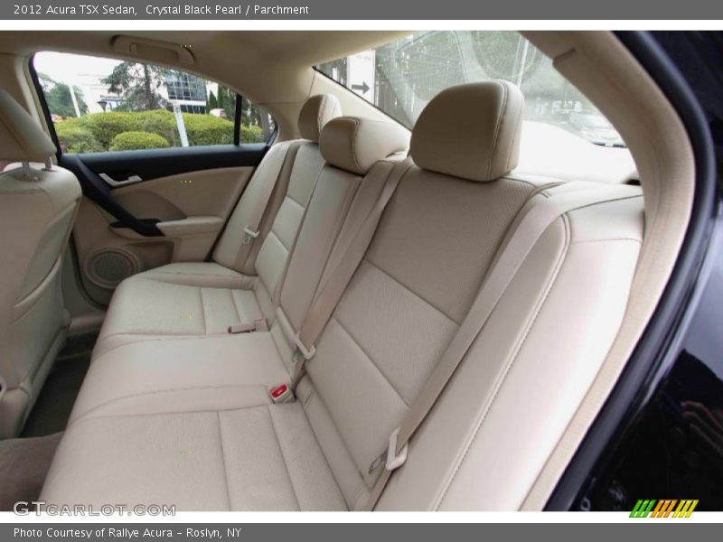 Crystal Black Pearl / Parchment 2012 Acura TSX Sedan