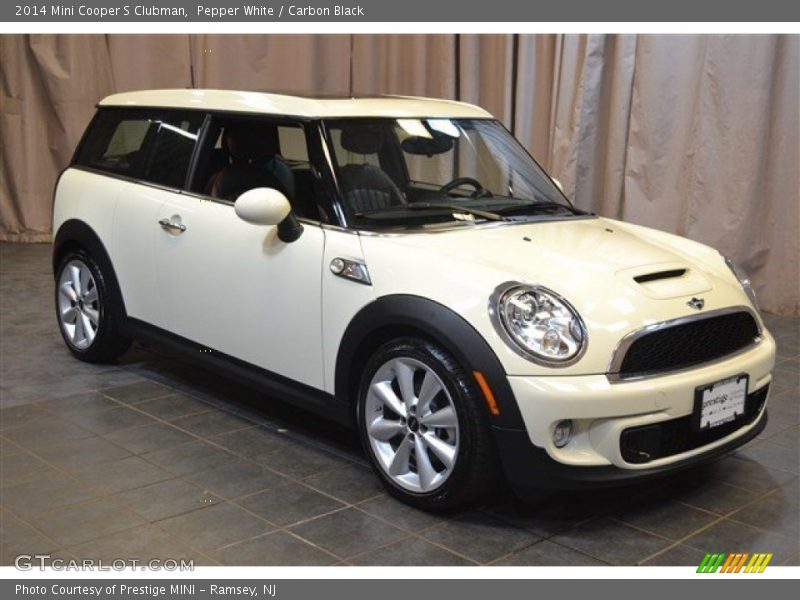 Pepper White / Carbon Black 2014 Mini Cooper S Clubman
