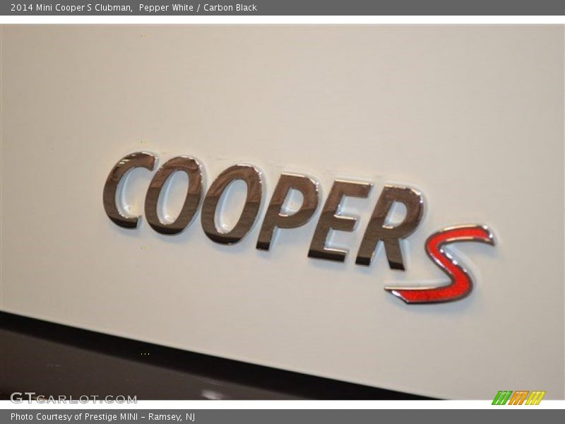 Pepper White / Carbon Black 2014 Mini Cooper S Clubman