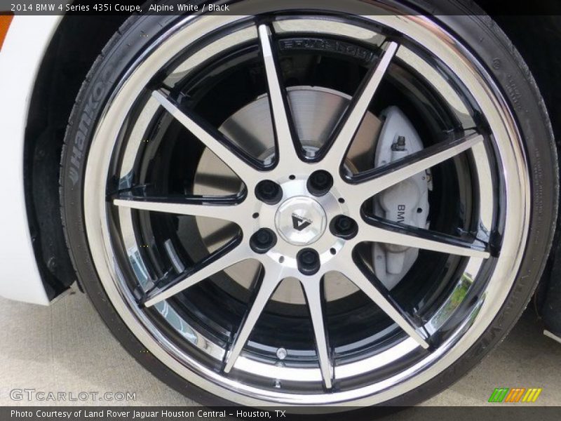 Alpine White / Black 2014 BMW 4 Series 435i Coupe