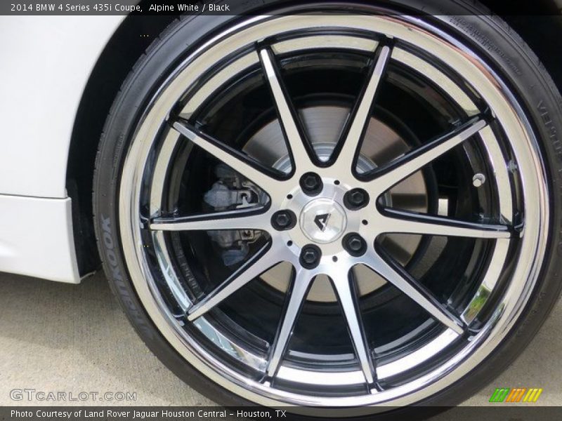 Alpine White / Black 2014 BMW 4 Series 435i Coupe