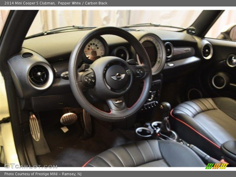 Pepper White / Carbon Black 2014 Mini Cooper S Clubman