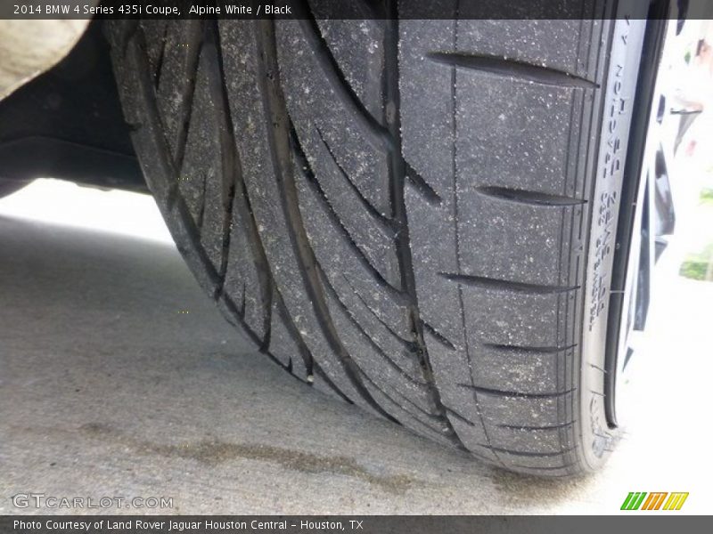 Alpine White / Black 2014 BMW 4 Series 435i Coupe