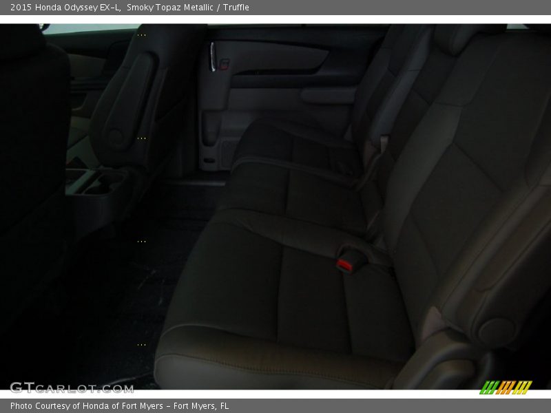 Smoky Topaz Metallic / Truffle 2015 Honda Odyssey EX-L