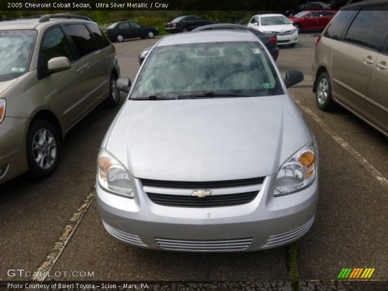 Ultra Silver Metallic / Gray 2005 Chevrolet Cobalt Sedan