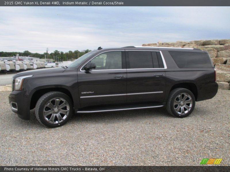 Iridium Metallic / Denali Cocoa/Shale 2015 GMC Yukon XL Denali 4WD