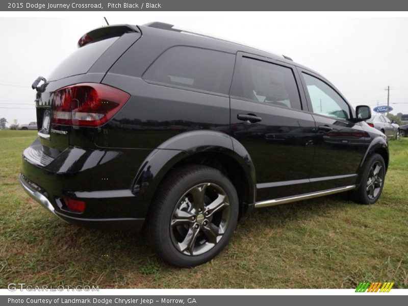 Pitch Black / Black 2015 Dodge Journey Crossroad