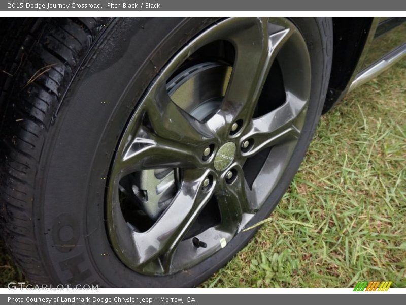 Pitch Black / Black 2015 Dodge Journey Crossroad