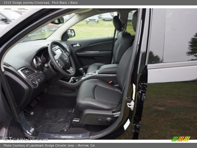 Pitch Black / Black 2015 Dodge Journey Crossroad