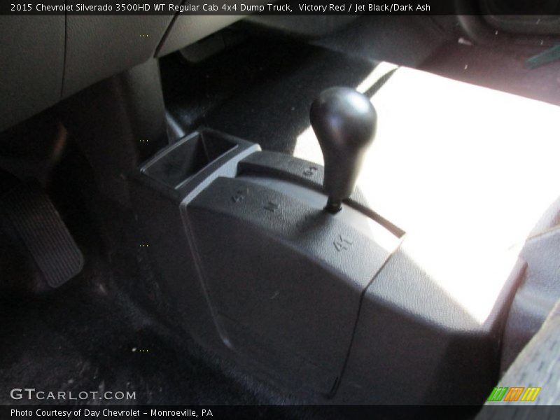 Victory Red / Jet Black/Dark Ash 2015 Chevrolet Silverado 3500HD WT Regular Cab 4x4 Dump Truck