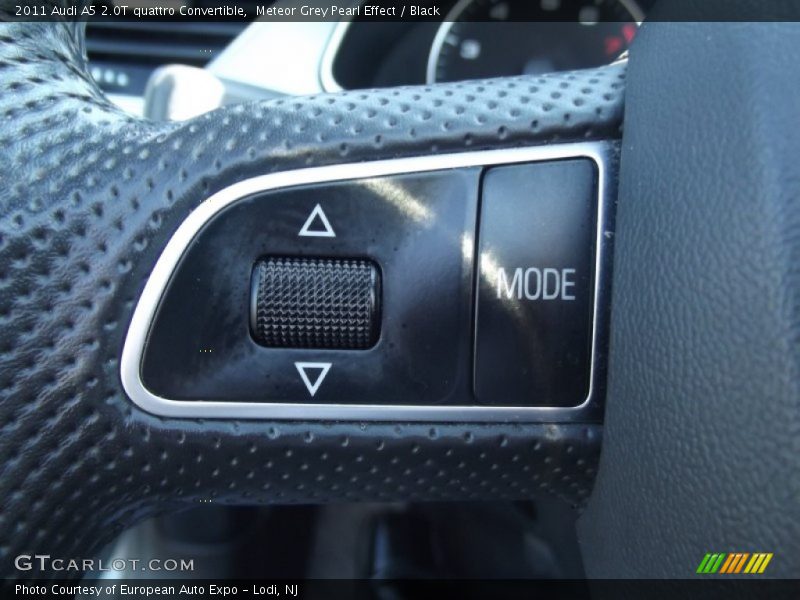 Meteor Grey Pearl Effect / Black 2011 Audi A5 2.0T quattro Convertible