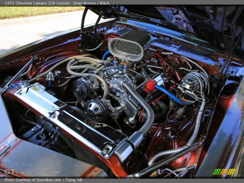 Silver Bronze / Black 1972 Chevrolet Camaro Z28 Custom